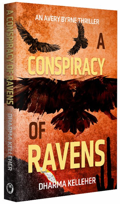The paperback version of A Conspiracy of Ravens, book 1 in the Avery Byrne thriller series.