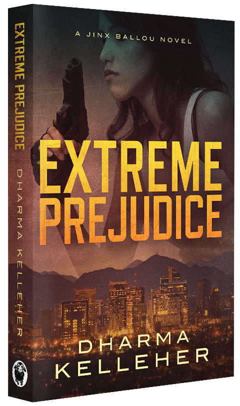 A paperback version of Extreme Prejudice, book 2 in the Jinx Ballou thriller series. 